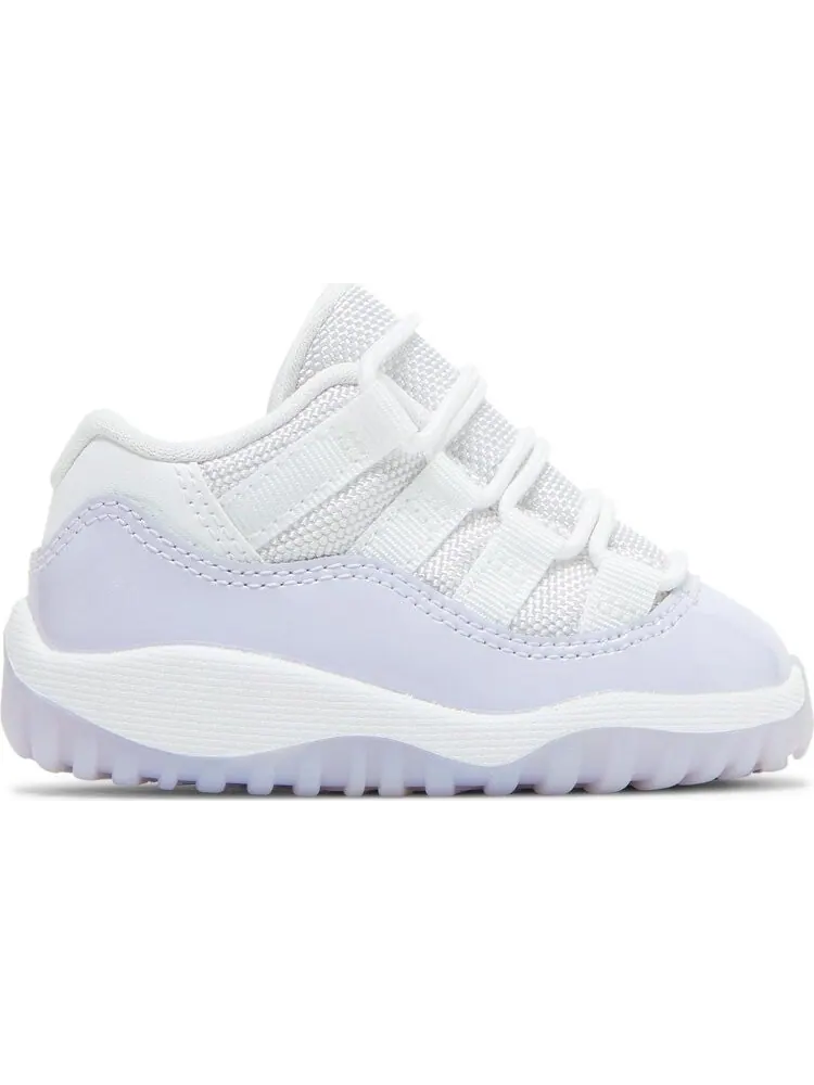 Кроссовки Air Jordan 11 Retro Low GT White Pure Violet — изображение 1 из 8, белый
