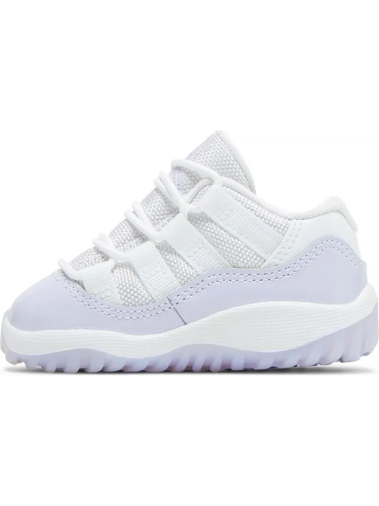 Кроссовки Air Jordan 11 Retro Low GT White Pure Violet — изображение 3 из 8, белый