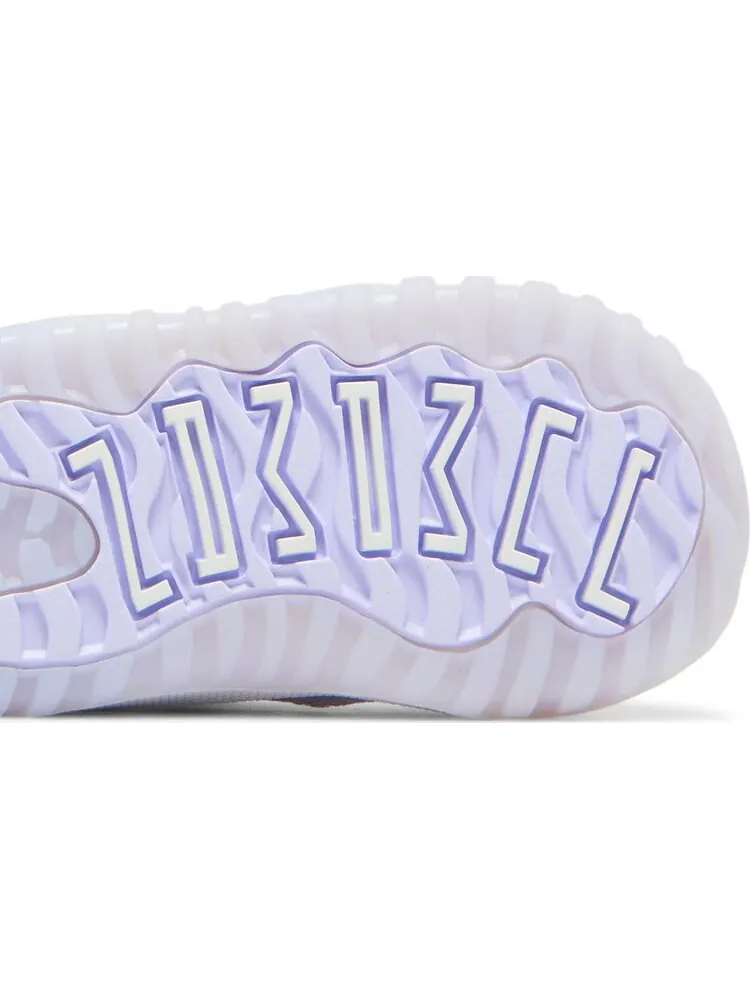 Кроссовки Air Jordan 11 Retro Low GT White Pure Violet — изображение 5 из 8, белый