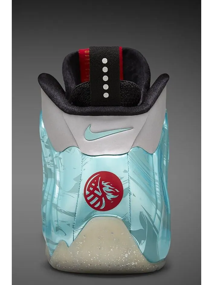 Кроссовки Nike Air Flightposite Exposed YOH Qs 'Year Of The Horse' — изображение 3 из 4, зеленый
