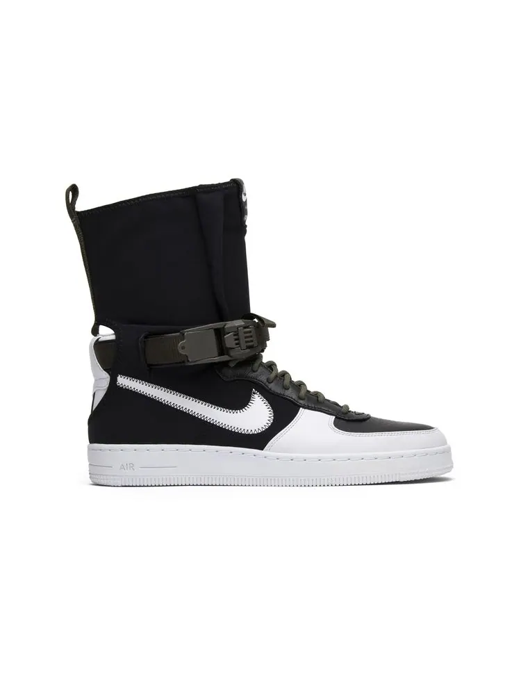 Кроссовки Acronym x NikeLab Air Force Downtown 1 Hi SP 'Black White' — изображение 1 из 8, белый