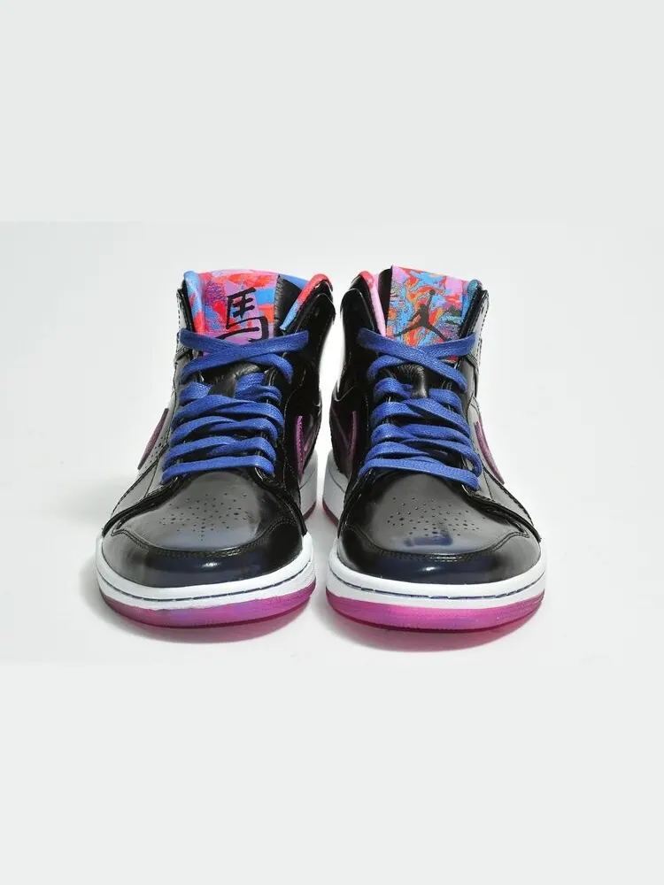Кроссовки Air Jordan 1 Mid Nouveau YOTH Deep Royal — изображение 5 из 5, синий