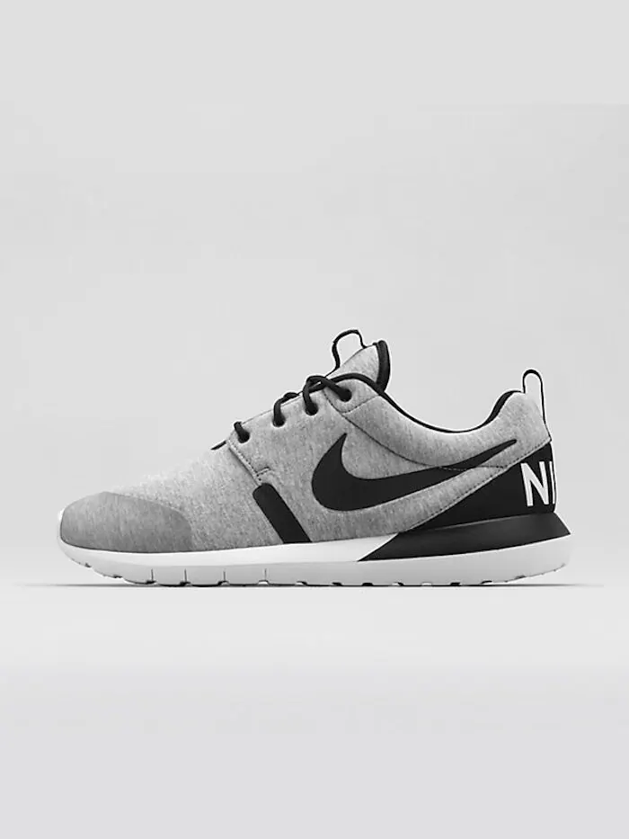 Кроссовки Nike Roshe One 'Fleece' — изображение 3 из 4, серый