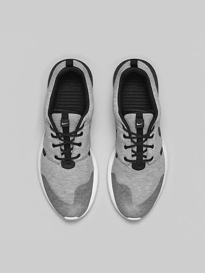 Кроссовки Nike Roshe One 'Fleece' — изображение 4 из 4, серый