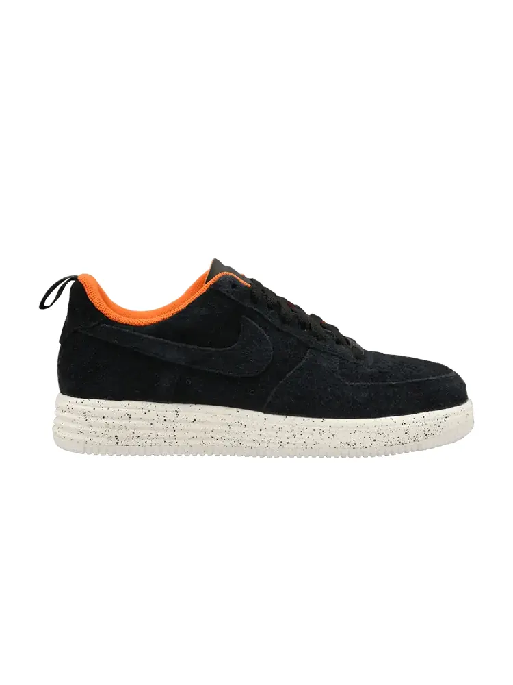 Кроссовки Nike Lunar Air Force 1 Low UNDFTD SP 'Undefeated' — изображение 1 из 7, черный/черный-оливковый