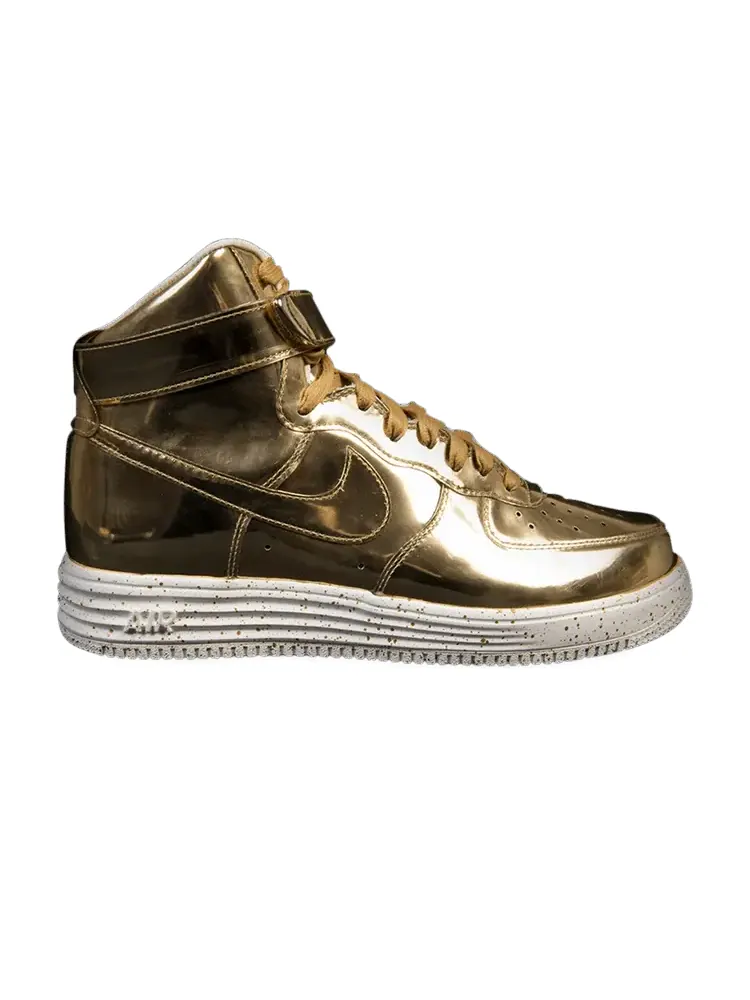 Кроссовки Nike Lunar Force 1 Hi Sp 'Liquid Gold' — изображение 1 из 4