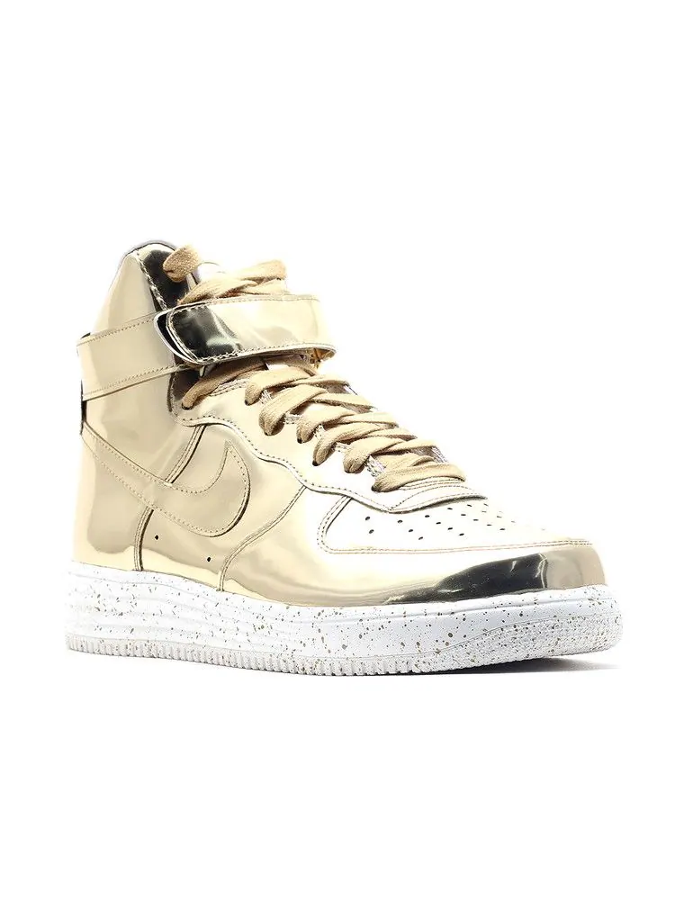 Кроссовки Nike Lunar Force 1 Hi Sp 'Liquid Gold' — изображение 2 из 4