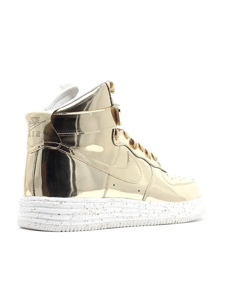 Кроссовки Nike Lunar Force 1 Hi Sp 'Liquid Gold' — изображение 3 из 4