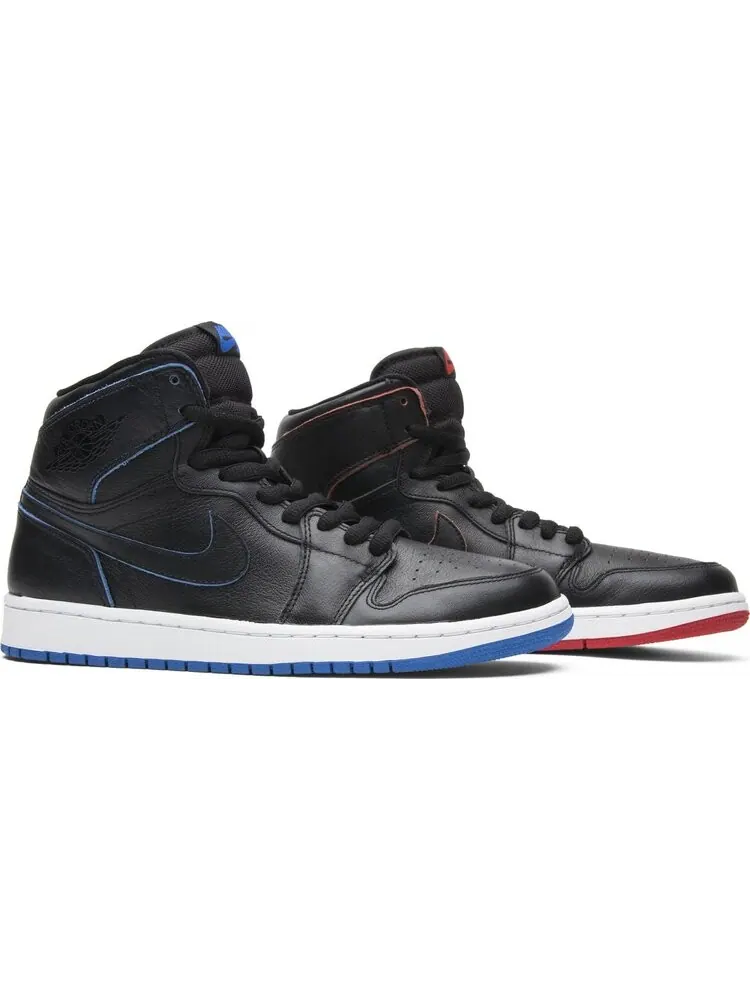 Кроссовки Lance Mountain x Air Jordan 1 Retro SB QS Black — изображение 8 из 8, черный