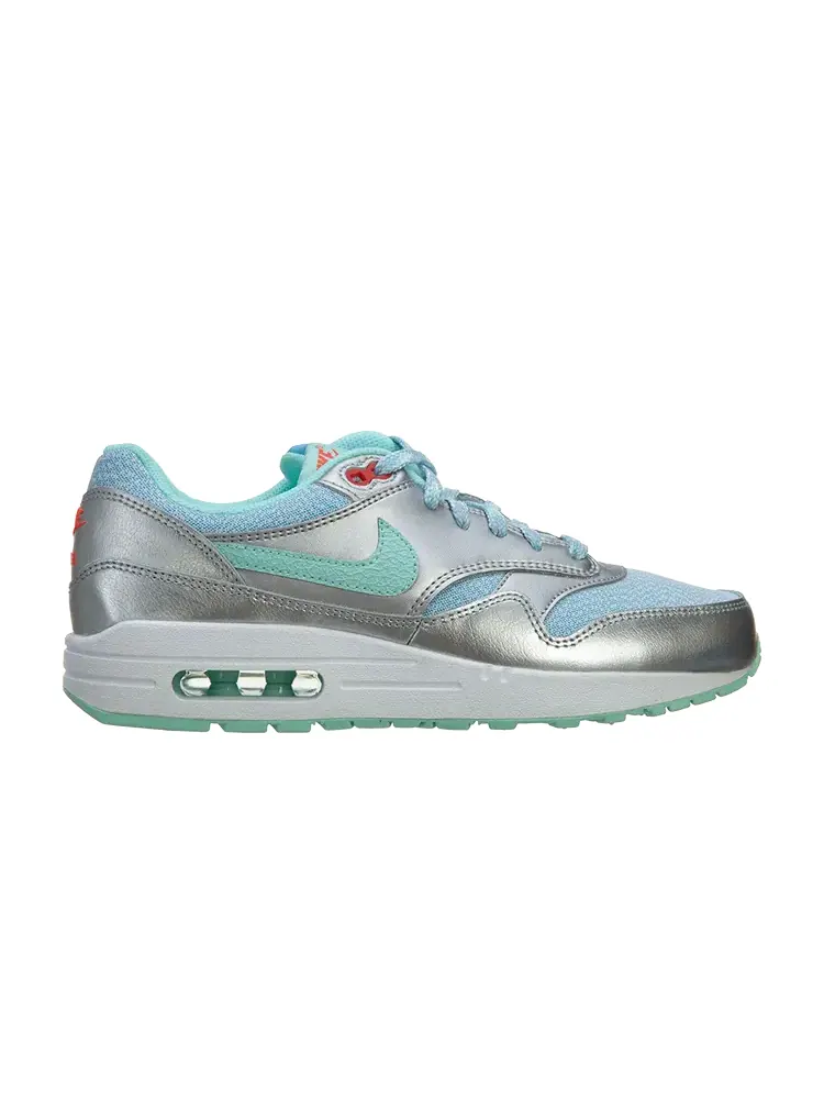 Кроссовки Nike Air Max 1 GS 'Lakeside' — изображение 1 из 1, серебряный