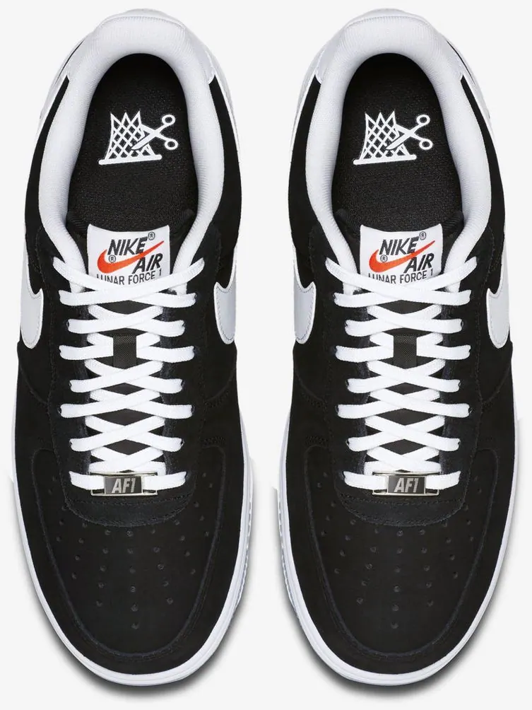 Кроссовки Nike Lunar Force 1 14 — изображение 3 из 6, черный