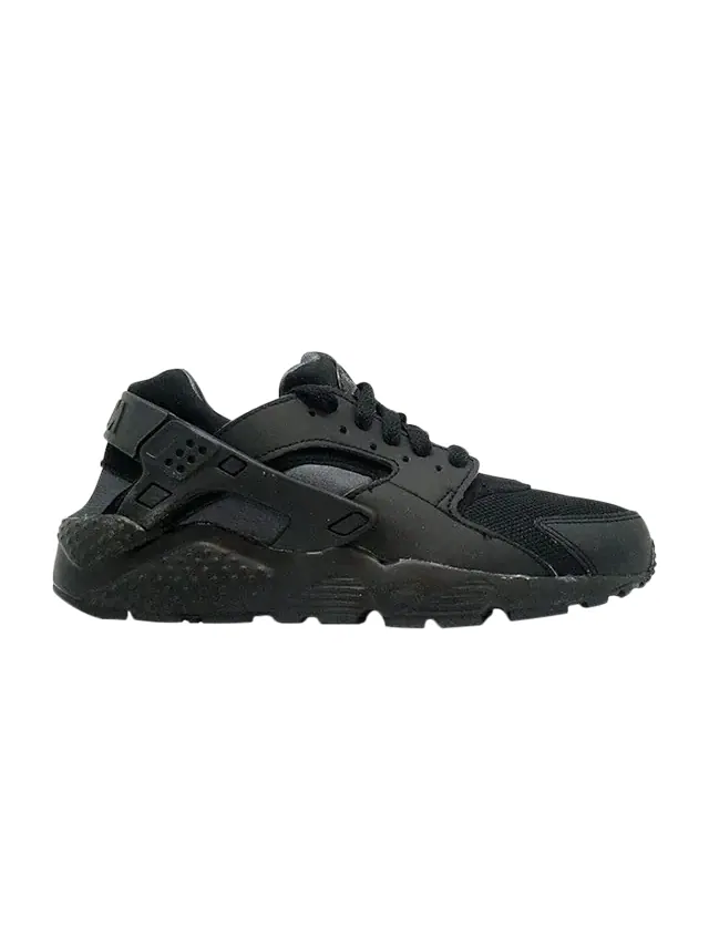 Кроссовки Nike Huarache Run GS 'Black Anthracite' — изображение 1 из 4, черный