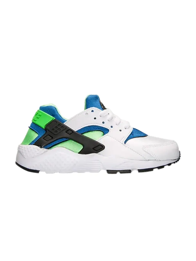 Кроссовки Nike Huarache Run GS 'Scream Green' — изображение 1 из 4, зеленый