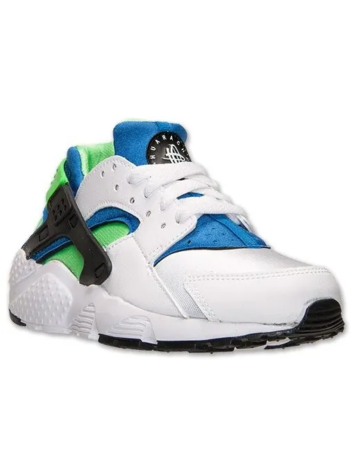 Кроссовки Nike Huarache Run GS 'Scream Green' — изображение 2 из 4, зеленый
