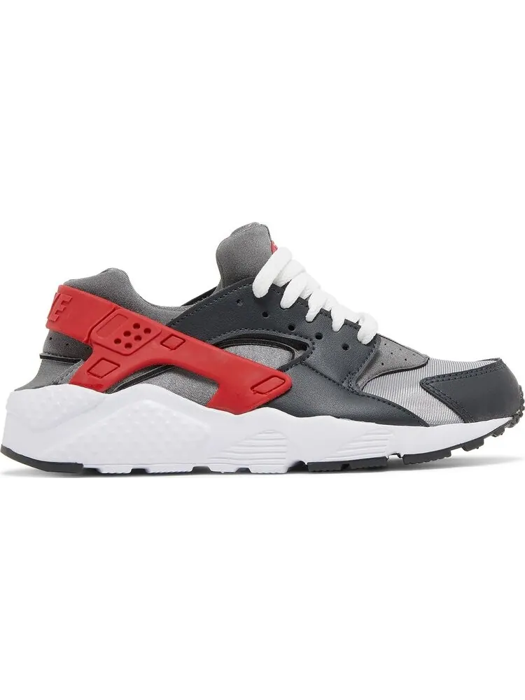 Кроссовки Nike Huarache Run GS 'Dark Smoke Grey University Red' — изображение 1 из 8, серый
