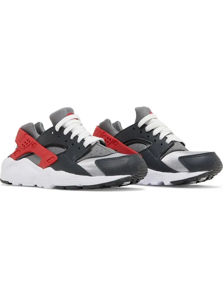 Кроссовки Nike Huarache Run GS 'Dark Smoke Grey University Red' — изображение 8 из 8, серый
