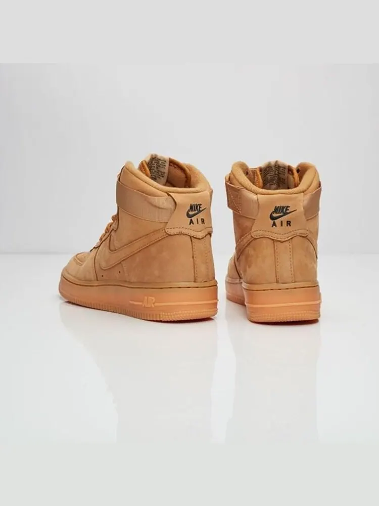 Кроссовки Nike Wmns Air Force 1 Hi Prm 'Flax' — изображение 3 из 5, загар