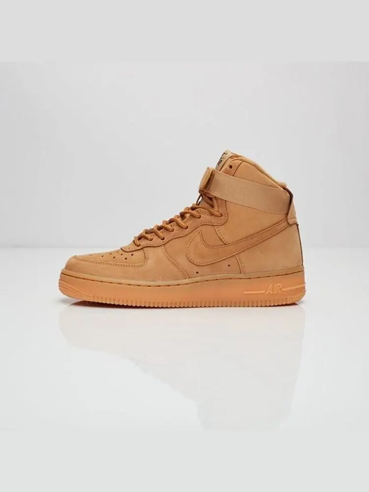 Кроссовки Nike Wmns Air Force 1 Hi Prm 'Flax' — изображение 4 из 5, загар