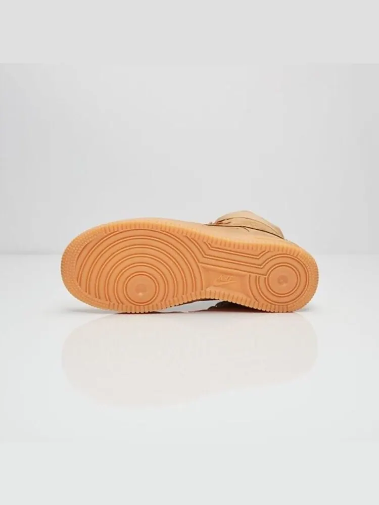 Кроссовки Nike Wmns Air Force 1 Hi Prm 'Flax' — изображение 5 из 5, загар