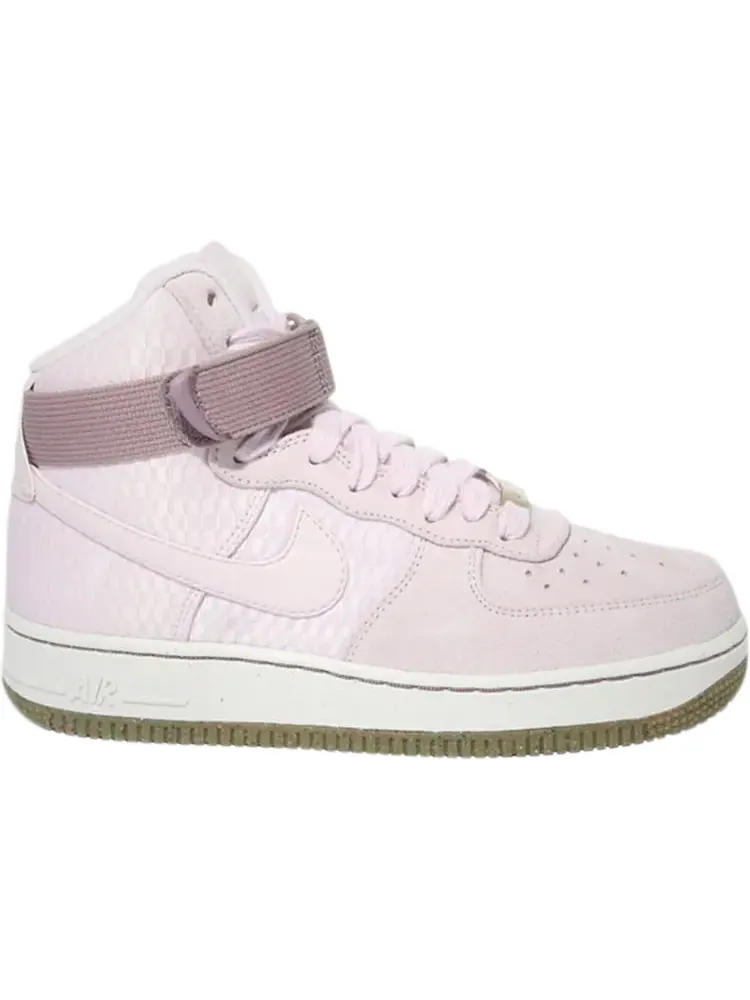 Кроссовки Nike Wmns Air Force 1 High Premium — изображение 1 из 5, розовый