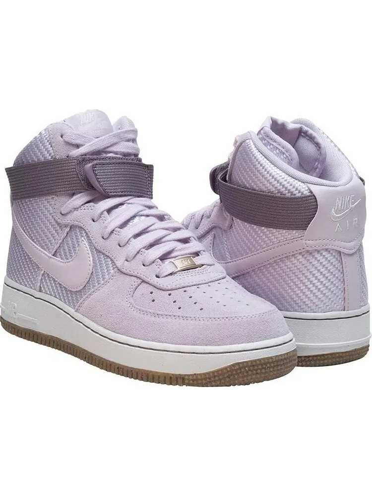 Кроссовки Nike Wmns Air Force 1 High Premium — изображение 3 из 5, розовый