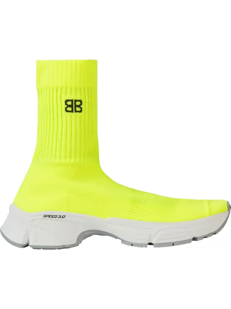Кроссовки Balenciaga Wmns Speed 2.0 Sneaker Fluo Yellow — изображение 1 из 1, желтый