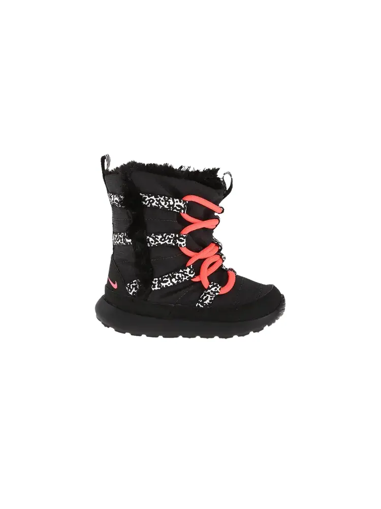 Кроссовки Nike Roshe Run High Sneakerboot TD 'Black Hyper Punch' — изображение 1 из 1, черный//белый