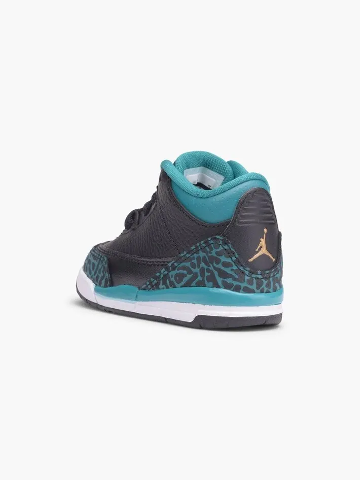 Кроссовки Air Jordan 3 Retro GT 'Black Metallic Gold' — изображение 4 из 4, черный