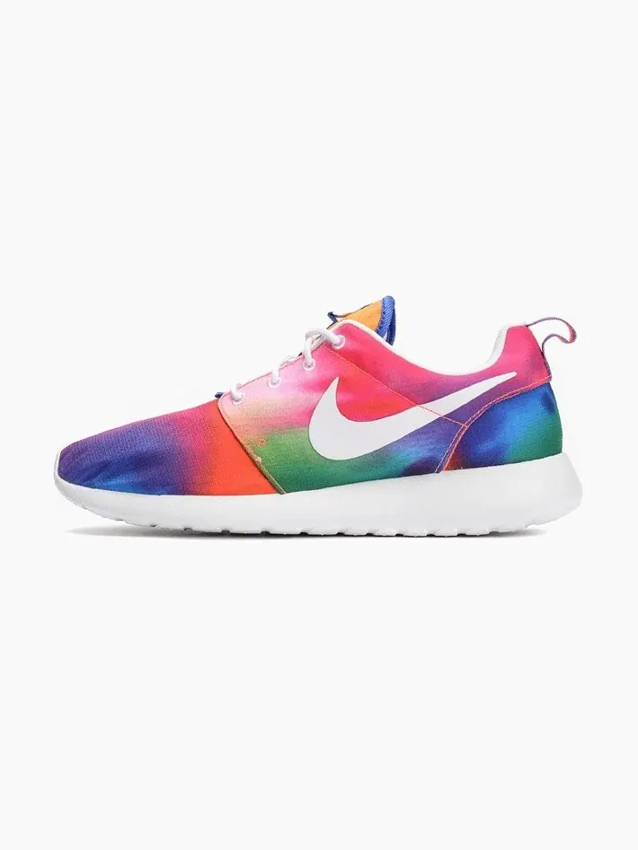 Кроссовки Nike Rosherun Print 'Tie Dye' — изображение 4 из 4, мульти