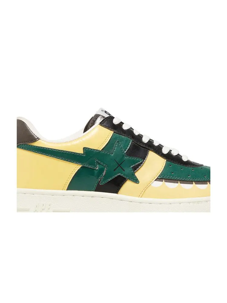 Кроссовки Kaws x Bapesta FS-029 Low — изображение 2 из 8, бежевый