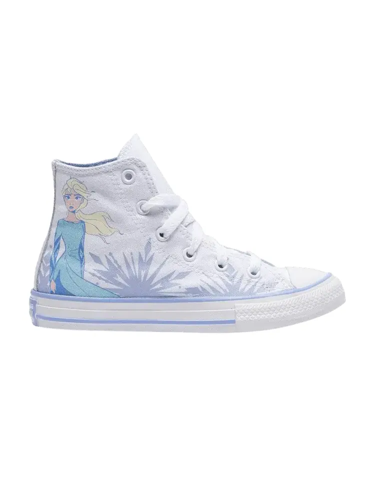 Кроссовки Converse Frozen 2 x Chuck Taylor All Star High PS, Elsa — изображение 1 из 1, белый