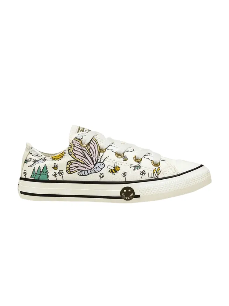 Кроссовки Converse Chuck Taylor All Star Low GS 'Summer Camp - Vintage White' — изображение 1 из 1