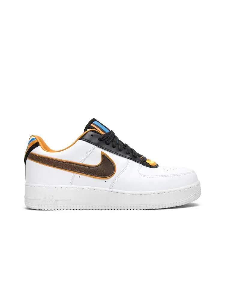 Кроссовки Nike Air Force 1 Sp / Tisci 'White' — изображение 2 из 9, белый/коричневый