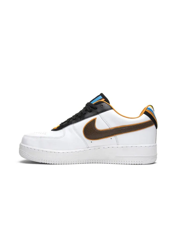 Кроссовки Nike Air Force 1 Sp / Tisci 'White' — изображение 4 из 9, белый/коричневый