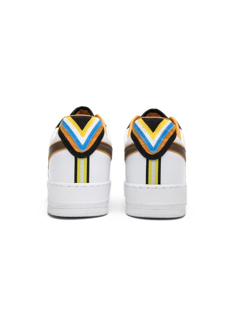 Кроссовки Nike Air Force 1 Sp / Tisci 'White' — изображение 7 из 9, белый/коричневый