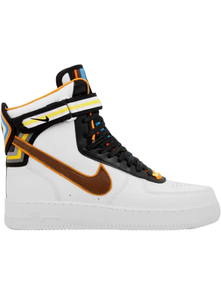 Лимитированные кроссовки Nike Riccardo Tisci x Air Force 1 Hi Sp 'White Baroque Brown' — изображение 1 из 1, белый