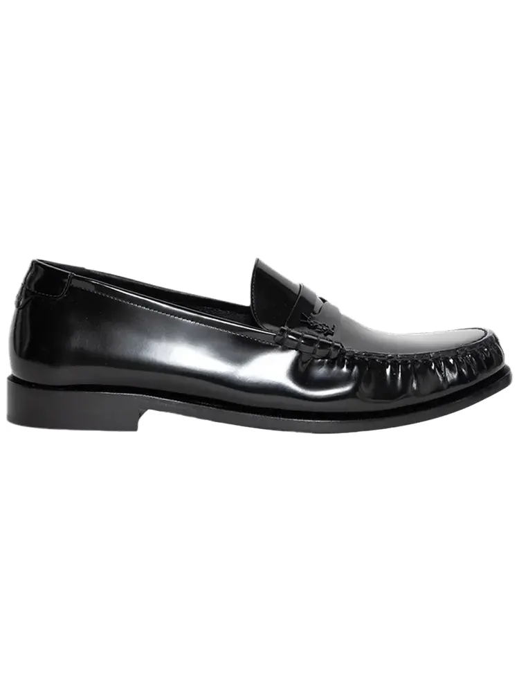 Кроссовки Saint Laurent Le Loafer Penny Slippers 'Black' — изображение 1 из 1, черный