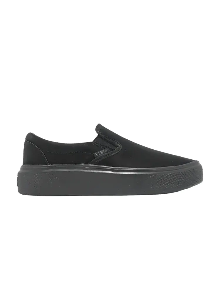 Кроссовки Vans V98 Hover Slip-On 'Triple Black' — изображение 1 из 1, черный