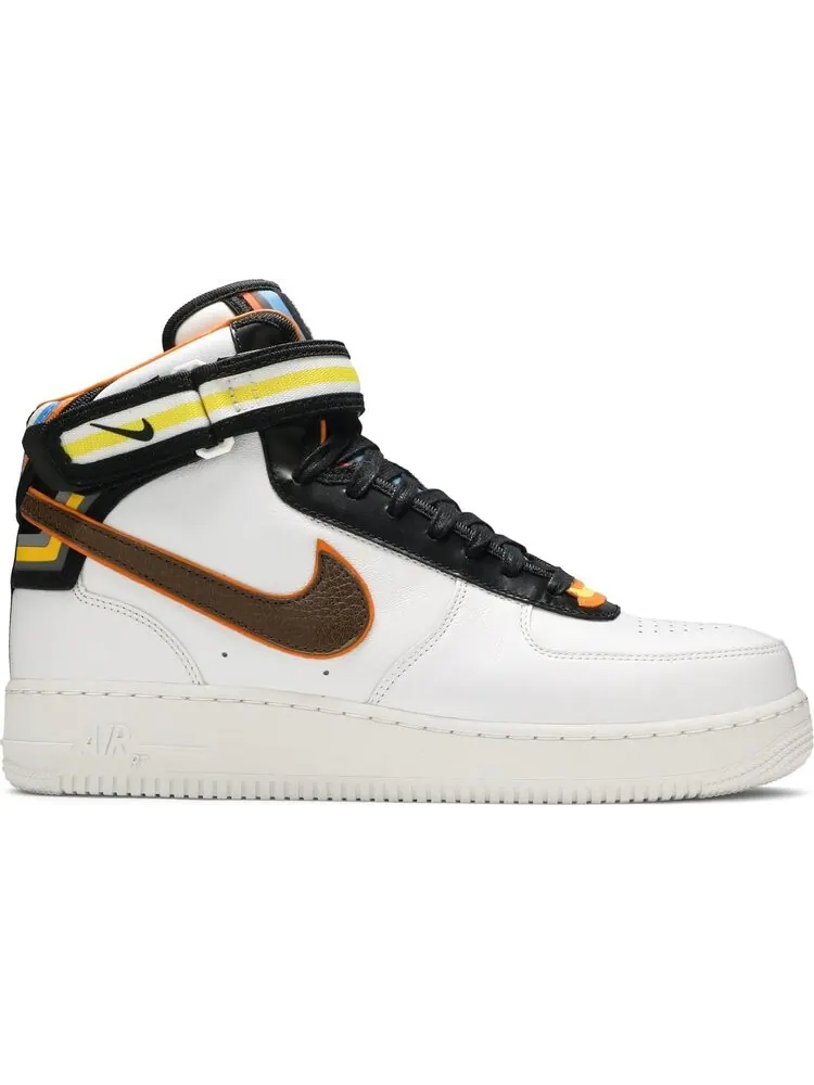 Кроссовки Nike Riccardo Tisci x Air Force 1 Mid SP 'White Brown' — изображение 1 из 8, белый