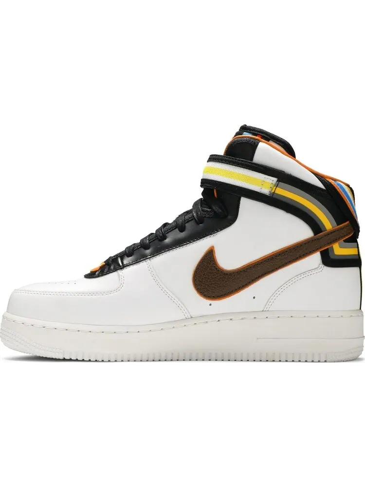 Кроссовки Nike Riccardo Tisci x Air Force 1 Mid SP 'White Brown' — изображение 3 из 8, белый