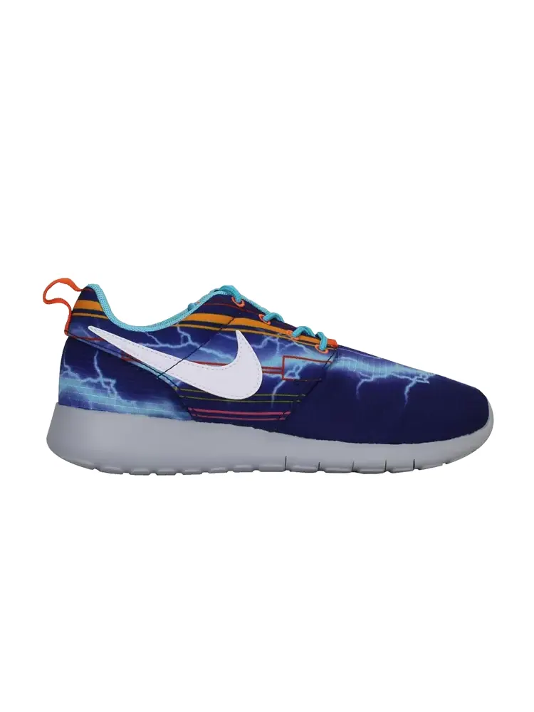Кроссовки Nike Roshe One Print GS — изображение 1 из 1, синий