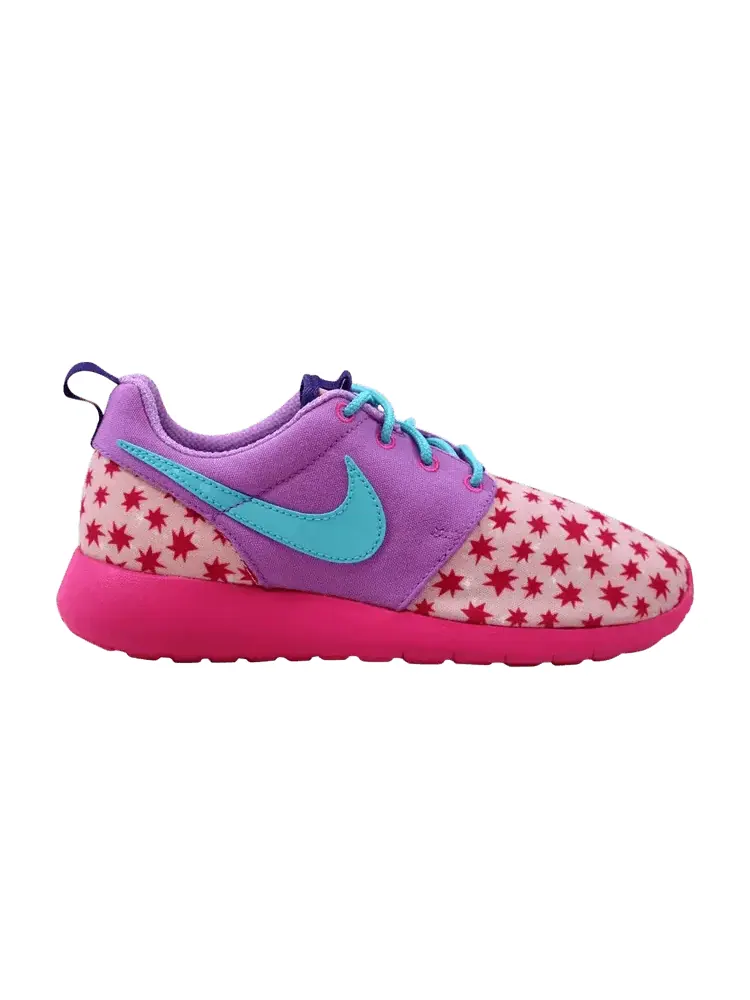 Кроссовки Nike Roshe One Print GS 'Prism Pink' — изображение 1 из 1, розовый/синий