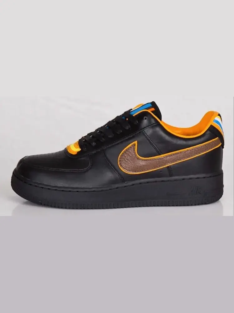 Кроссовки Nike Riccardo Tisci x Air Force 1 SP 'Black Brown' — изображение 2 из 9, коричневый