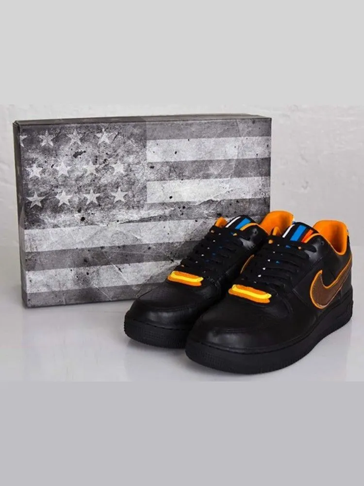 Кроссовки Nike Riccardo Tisci x Air Force 1 SP 'Black Brown' — изображение 8 из 9, коричневый