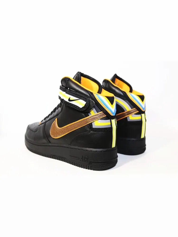 Кроссовки Nike Riccardo Tisci x Air Force 1 Mid SP 'Black' — изображение 3 из 4, черный