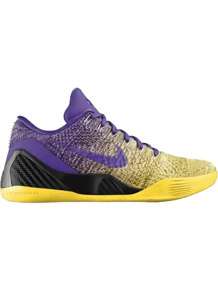 Кроссовки Nike Kobe 9 Elite iD — изображение 1 из 1, желтый-фиолетовый