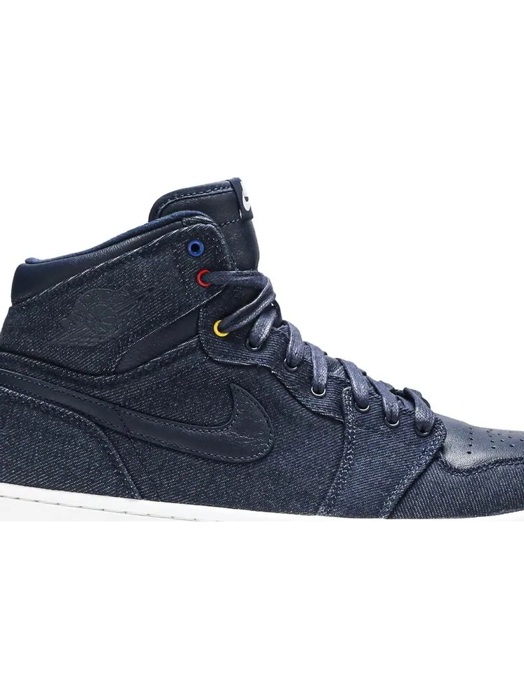 Кроссовки Air Jordan 1 Retro High "Family Forever" — изображение 2 из 8, синий