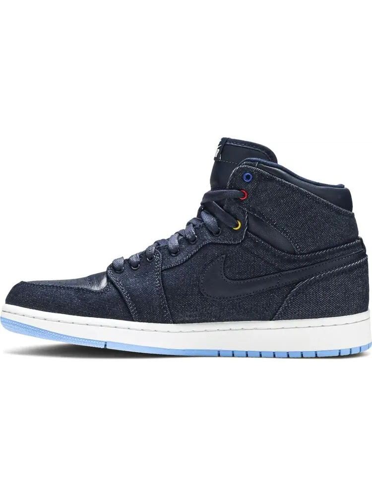 Кроссовки Air Jordan 1 Retro High "Family Forever" — изображение 3 из 8, синий