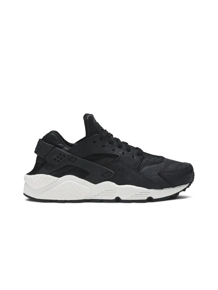 Кроссовки Nike Wmns Air Huarache Run Premium 'Black' — изображение 1 из 4, черный