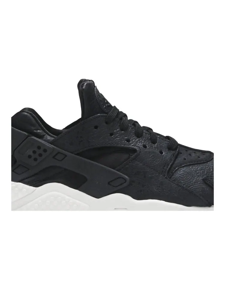 Кроссовки Nike Wmns Air Huarache Run Premium 'Black' — изображение 2 из 4, черный